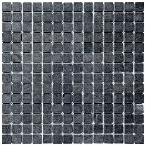 Мраморная мозаика Natural Mosaic 7M009-20T черный темный ква