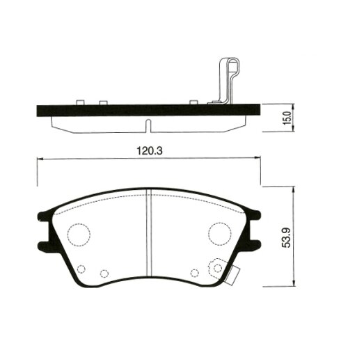 SANGSIN BRAKE SP1147 SP1147SNS_[581012DA10] !колодки дисковы