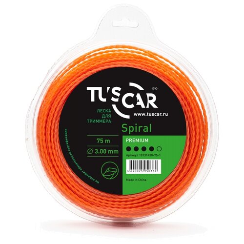 Леска TUSCAR Spiral Premium 3 мм 75 м 3