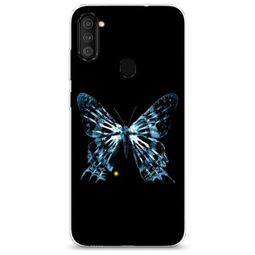 Силиконовый чехол Рамка из бабочек на Samsung Galaxy A11 /