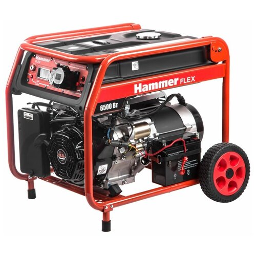 Бензиновый генератор Hammer GN7000ET, (6500 Вт)