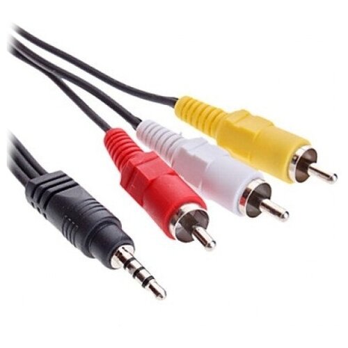 Кабель Cablexpert 3RCA - mini jack 3.5мм (CCA-4P2R), 2 м,