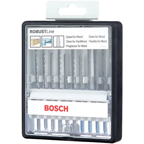  Пилки для лобзика BOSCH Robust Line 2607010542