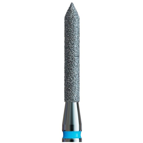 Бор алмазный 885EF FG, цилиндр остроконечный, D=1,4 мм, L=8,0 мм,
