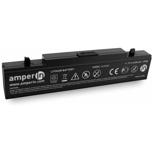 Аккумуляторная батарея Amperin для ноутбука Samsung R420 R510 R580 4400mah