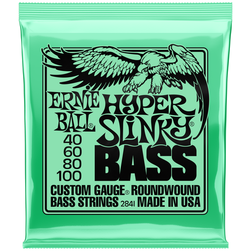 ERNIE BALL 2841 Nickel Wound Slinky Hyper 40-100 Струны для