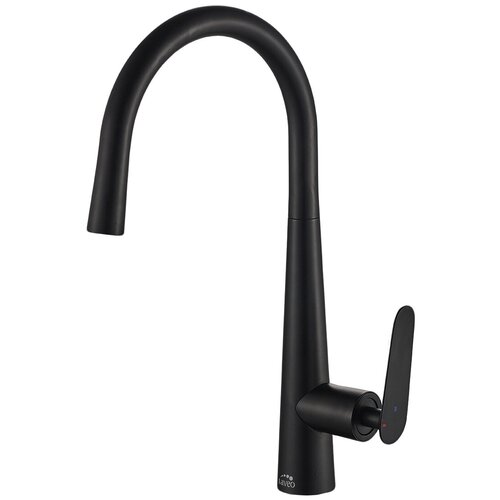 Смеситель для кухонной мойки Laveo Nalda BAY_768D черный