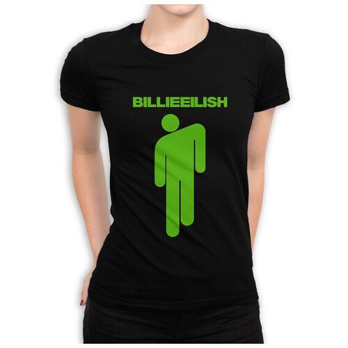 Футболка Design Heroes Billie Eilish - Билли Айлиш Женская