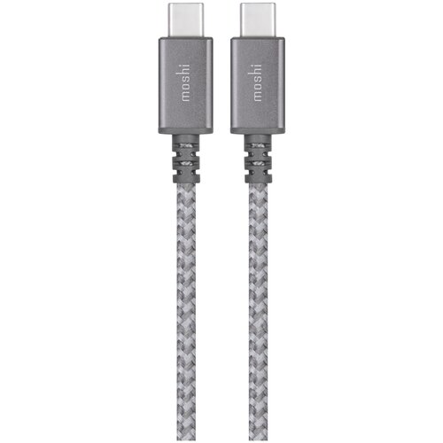 Кабель Moshi Integra USB-C to USB-C 100W, 2 м, Grey [99MO084