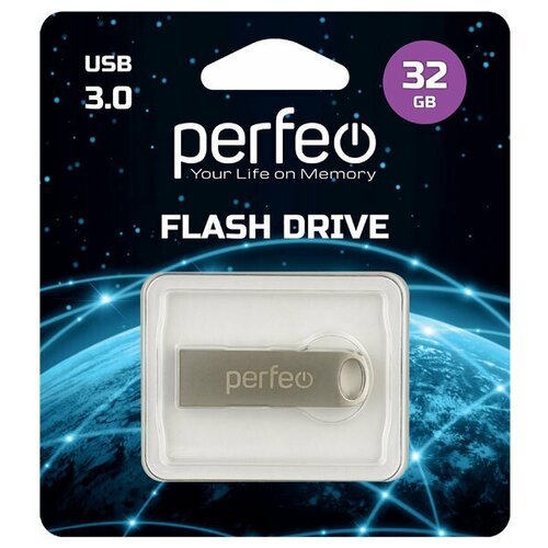 Флеш Perfeo USB 3.0 32GB M08 Metal