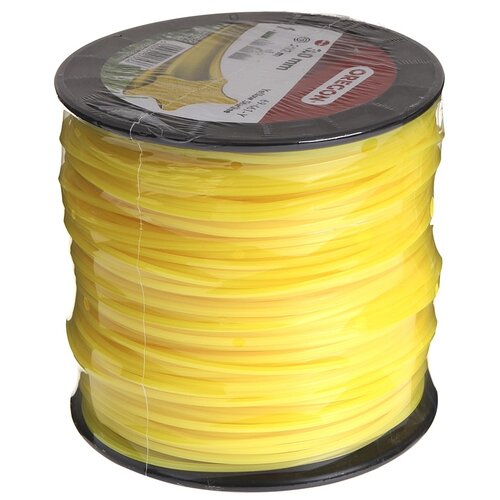 Леска для триммера Oregon Yellow Starline 3mm x 212m