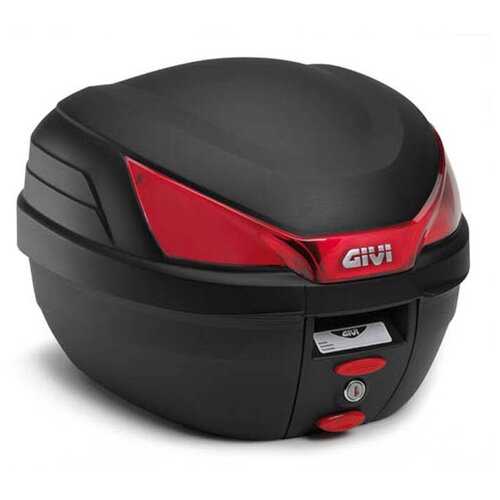 Кофр MONOLOCK 27 л Givi Black-Red (B27NMAL)