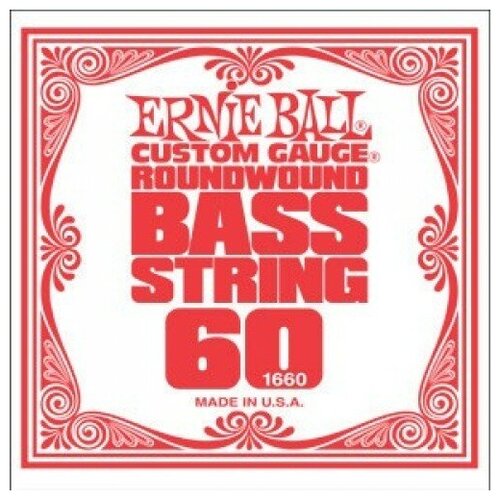 Струны для бас-гитары Ernie Ball 1660 Custom Gauge - (60)