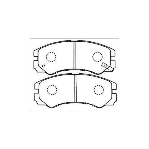 Колодки передние Akyoto AKD-1343 General Motors: 1605852. Is