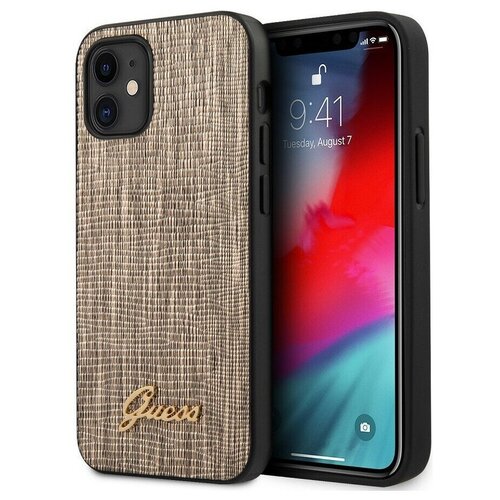 Чехол CG Mobile Guess PU Animal Lizard with metal logo Hard 