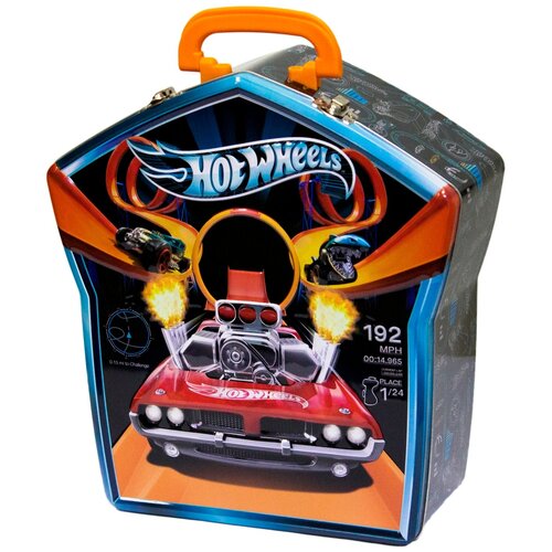 Хранение игрушек  Яндекс Маркет Кейс Mattel Hot Wheels для хранения 36 машинок, 27х10.5х32.5 см,