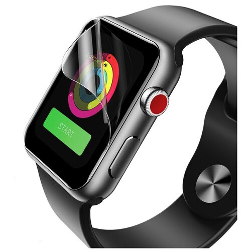 Гидрогелевая защитная пленка Krutoff для смарт-часов Apple Watch 5 40mm