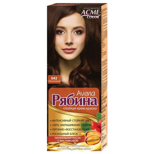 Acme Color Avena Рябина стойкая крем-краска для волос, 057 Н