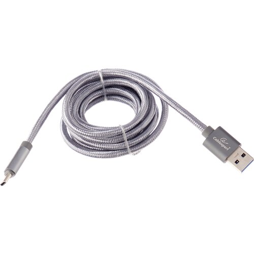 Кабель Cablexpert Platinum USB - USB Type-C (CC-P-USBC03Gy-1.8M), 1.8 м,