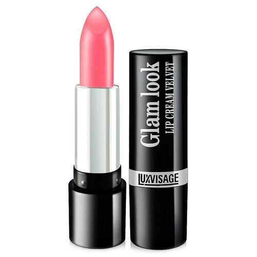LUXVISAGE помада для губ Glam Look Cream Velvet, оттенок 314 земляника со сливками