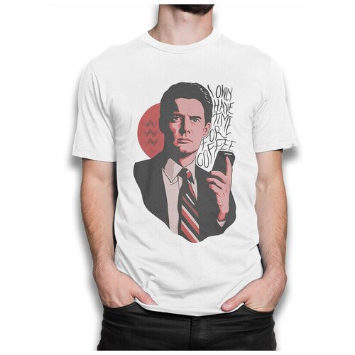 Футболка DreamShirts Twin Peaks Мужская Белая XS