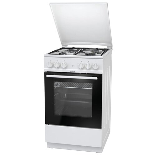 Gorenje Плита Gorenje GI5121WH, газовая, 4 конфорки, 67 л, г