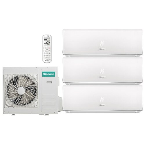 Мульти сплит система Hisense AMS-09UR4SVEDB65х3/AMW3-24U4SZD