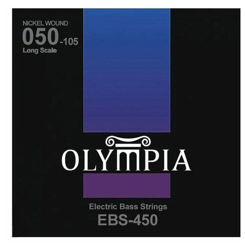 Olympia EBS450 струны для бас-гитары Nickel Wound (50-70-85-