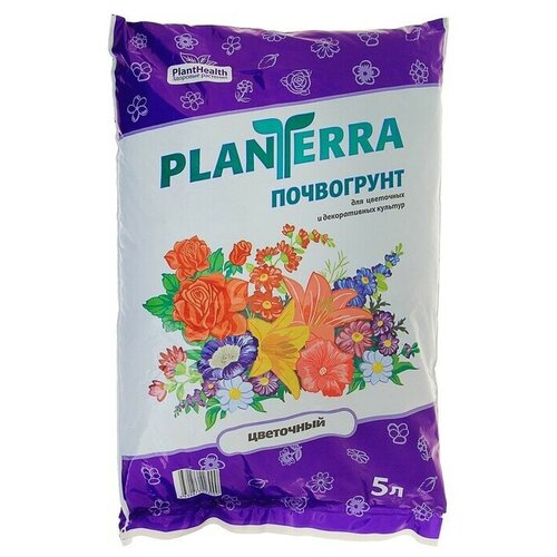 Грунт для декоративных и цветочных культур PlanTerra, цветоч