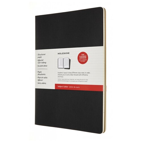 Блокнот Moleskine CAHIER SUBJECT CH5STNB A4 обложка картон 1