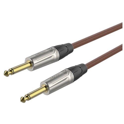 Кабель аудио 1xJack - 1xJack Roxtone TGJJ100-TBN/5 5.0m