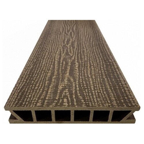 Доска террасная Для дачи Террасная доска ДПК Deckron Woodlike из венге 4м