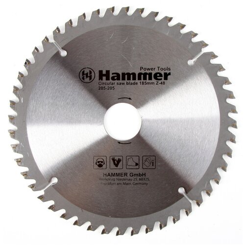 Диск пильный по ламинату Hammer Flex 205-205 CSB PL, 185 х 3