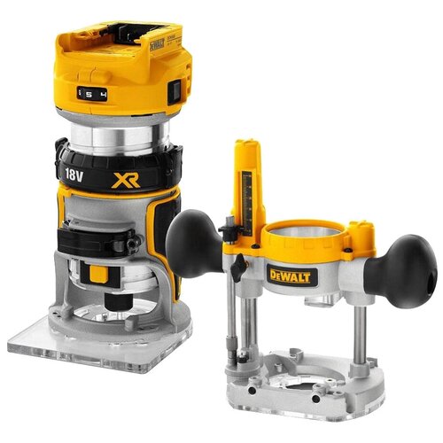 Аккумуляторный вертикальный фрезер DeWALT DCW604N