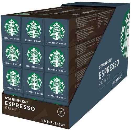 Кофе в капсулах Starbucks Espresso Roast, 10 кап. в уп., 12 