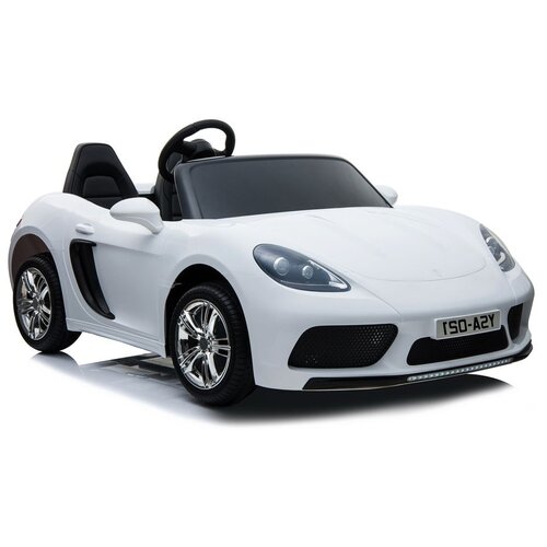 RiverToys Автомобиль Porsche Cayman T911TT, желтый глянец