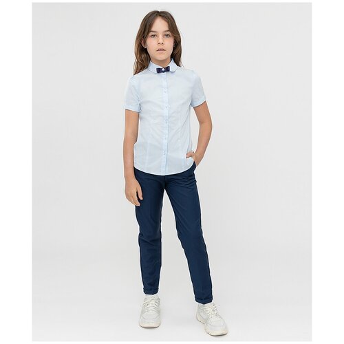 Брюки синие Button Blue размер 164 модель 221BBGS63011000