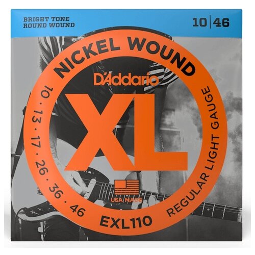 Струны D'ADDARIO EXL110/3D