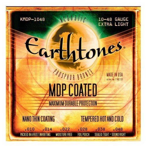 Струны для акустической гитары Kerly Kmdp-1048 Earthtones Ph