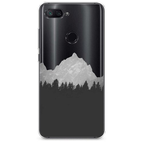 Силиконовый чехол Ночные пейзажи 7 на Xiaomi Mi 8 Lite (Yo