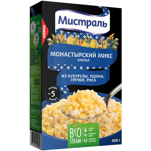 Мистраль Хлопья Монастырский микс, 400 г