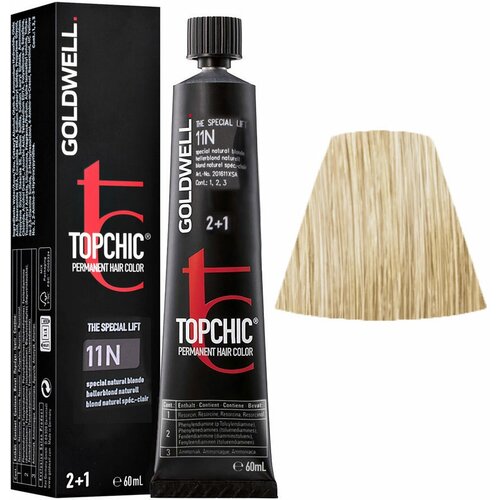 Goldwell Topchic стойкая крем-краска для волос, 11N белокурый натуральный, 60