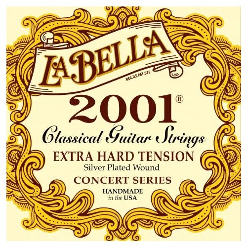 La Bella 2001EH 2001 Extra Hard Tension Комплект струн для к