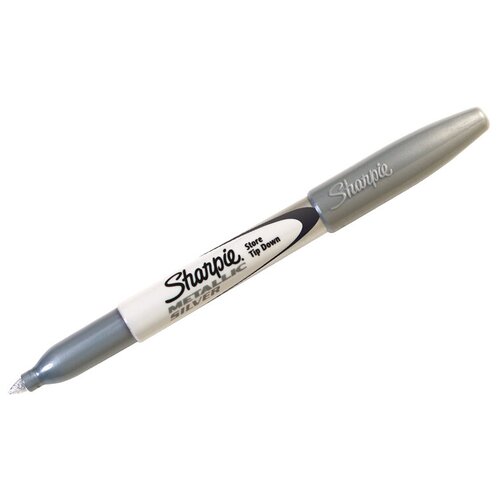 Sharpie Набор перманентных маркеров Sharpie Silver, 12 шт.