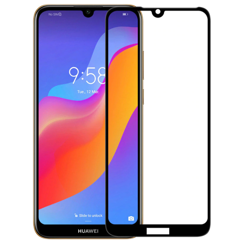 BoraSCO Защитное стекло FullScreen для Huawei Y6 (2019)/ Y6s