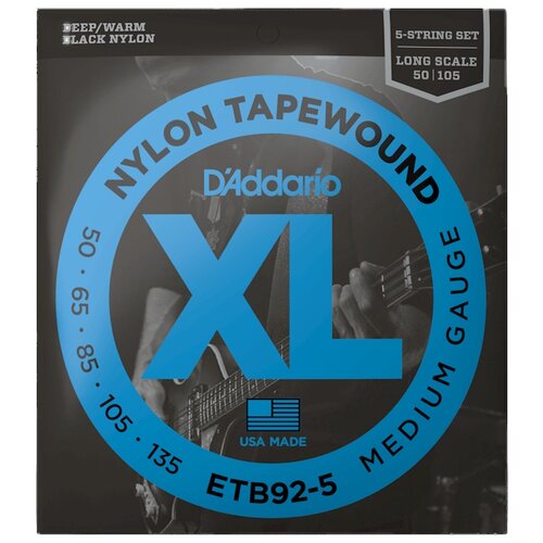 Набор струн D'Addario ETB92-5, 1