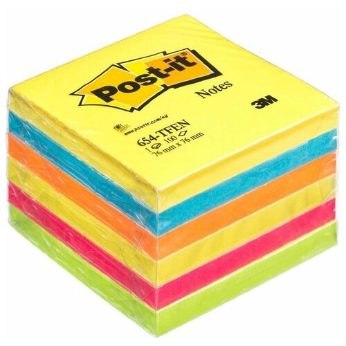 Post-it Original Стикеры Post-it 654-ADR48 Двойная радуга 76