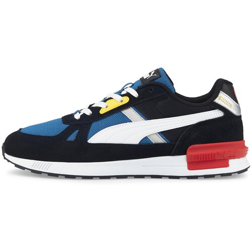 Кроссовки PUMA, размер 5.5, White-Steel Gray-Quarry-Limepunc