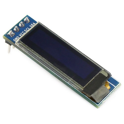 OLED 0.91″ 128х32, I2C, белые символы