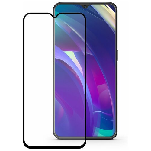 Защитное стекло Mobius для Oppo Reno Z 3D Full cover (Black)